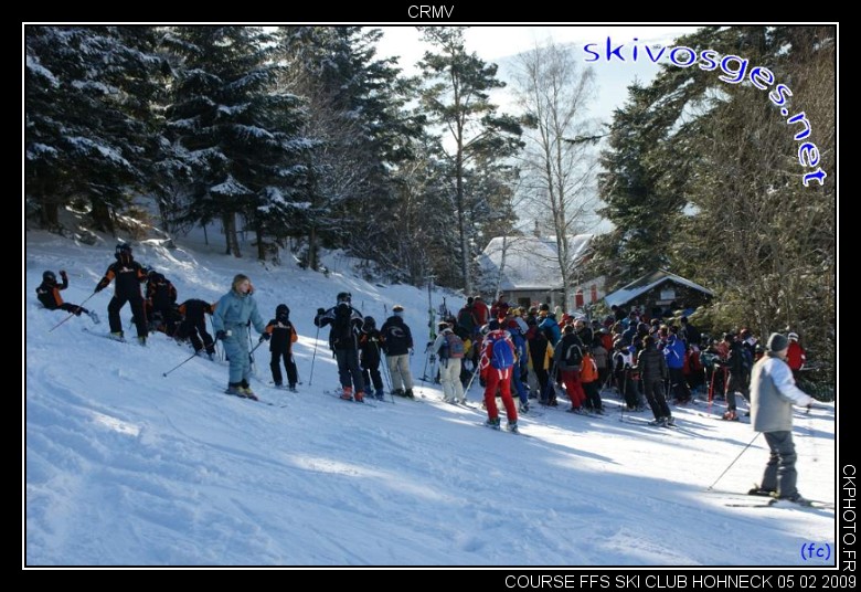 Course FFS du Ski Club Hohneck au Gaschney.